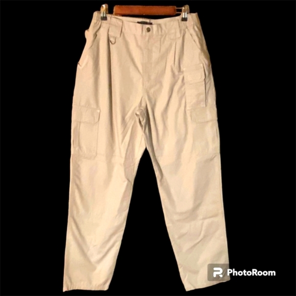 5.11 Women's Taclite Pro Tactical Cargo Pant 64355 Khaki 16 Regular Relaxed Fit - Picture 1 of 7